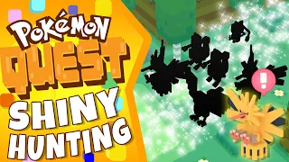 SHINY HUNTING ZAPDOS! Shiny Living Dex Challenge in Pokemon Quest