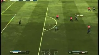 FIFA 12 - Goal Keeper Almost Kills a Man / Player