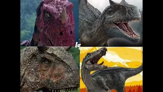 Carnotourus VS Baryonyx VS ceratosaurus VS allosaurus