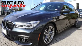 #20486, 2017 BMW 750i xDrive M Sport PKG, Singapore Gray Metallic, Select Auto Imports in Alex, VA