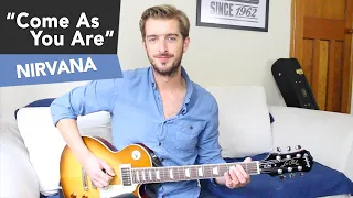 Nirvana "Come As You Are" Guitar Lesson - Easy Beginner Riff