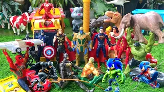 AVENGERS SUPERHERO STORY, MARVEL'S SPIDER-MAN 2, HULK, IRON MAN, ULTRAMAN, CAPTAIN AMERICA, VENOM