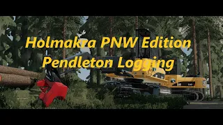 Farming Simulator 22 | Holmakra PNW Edition Pendleton Logging #9 | Loading Logs