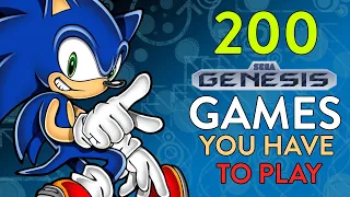 200 SEGA GENESIS / MEGA DRIVE GAMES YOU HAVE TO PLAY (Random Order) VGL