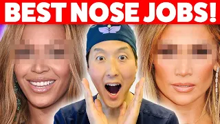 These Celebs Have the BEST Nose Jobs! A Plastic Surgeon's Opinion!