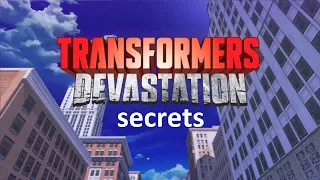Transformers Devastation secrets