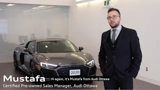 2020 Certified Pre-Owned Audi R8 V10 Performance Plus @ Audi Ottawa