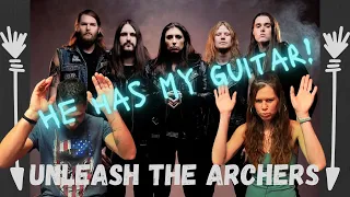 Losing our minds because of Unleash the Archers. Reaction time!