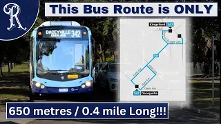 The 342 to Daceyville - Australia's shortest bus route!