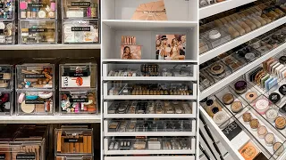 I HAVE WAY TOO MUCH MAKEUP HERE IS HOW WE ORGANIZED IT