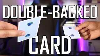 A Simple Card Trick Using a Double Backed Card!