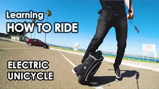 Learning How To Ride An Electric Unicycle