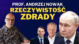 MOCNE! Prof. Andrzej Nowak ostro o polityce Tuska wobec Rosji. Cała prawda: fakty, daty i cytaty