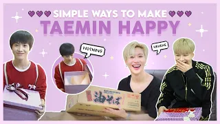 Simple ways to make Taemin happy