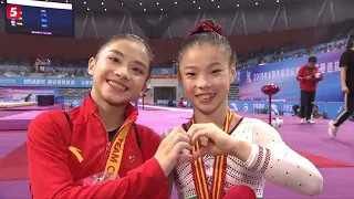 Chinese Gymanstics Nationals Interview 2019: The New Stars ENGLISH SUBS