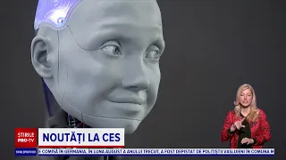 Noutăți la CES: un robot umanoid capabil să vorbească și să mimeze expresii faciale