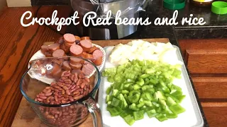 CROCKPOT RED BEANS AND RICE