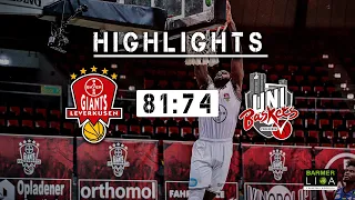 BAYER GIANTS Leverkusen : Uni Baskets Paderborn | 81:74 | Highlights | ProA 2020/21