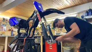 YZ 250 Chesterfield Épisode 3 : Sablage