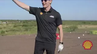 Vettel, Joey Logano and Josef Newgarden during a Shell event (Part 2) - US GP 2017