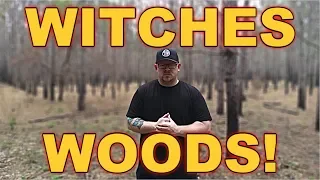 TERRIFYING Haunted Witches Woods By Our Cabin!