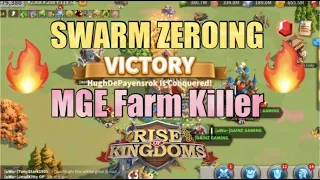 Swarming MGE Farm Killer | Fixed MGE | Rise of Kingdoms