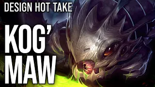 Kog'maw is cute, but outdated || design hot take #shorts