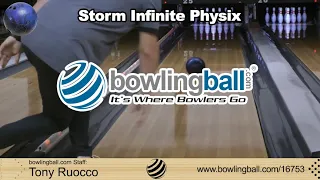 bowlingball.com Storm Infinite Physix Bowling Ball Reaction Video Review