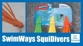 SwimWays SquiDivers Learn To Swim Toys Paddling Pool Test