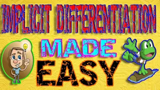 Implicit Differentiation Made Easy with Examples | Calculus Exam Mastery Review Trick and Tips