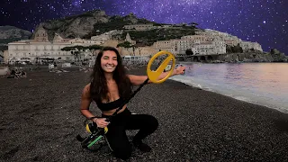 Night Dive Metal Detecting Amalfi (awesome finds)