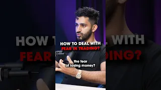 The key to dealing with fear in trading! 🔥