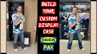 🔨🛠🔧 PART 1 - Build Your Custom Display Case - IKEA Pax Display Case Build