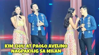 KIM CHIU AT PAULO AVELINO NAGPAKILIG SA MILAN, BIRIUAN NILA KIM PATOK SA MGA FANS