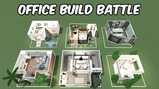 50K OFFICE BUILD BATTLE IN BLOXBURG