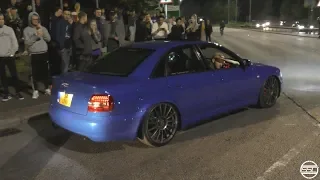 450HP Audi S4 B5- No Lift Shifts & Flames! MRC Tuned