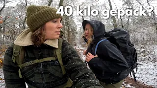Winterwandern mit 20 kg Rucksack - Selbstversuch | Sabrina Outdoor