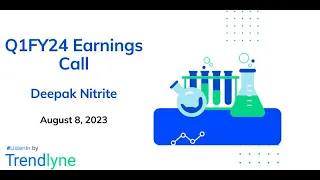 Deepak Nitrite Earnings Call for Q1FY24