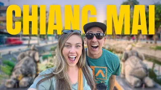 FIRST TIME Exploring Chiang Mai 🇹🇭 Thailand Travel Vlog