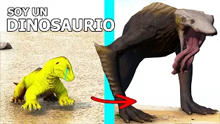 EVOLUCIONO EN SKULLCRAWLER! LA HISTORIA DEL PEQUEÑO DINOSAURIO Kaiju ARK Soy un Dinosaurio