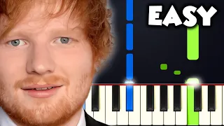 Perfect - Ed Sheeran | EASY PIANO TUTORIAL + SHEET MUSIC by Betacustic