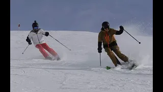 Skiing Switzerland with Roger, Chris and Patrick - January 2023