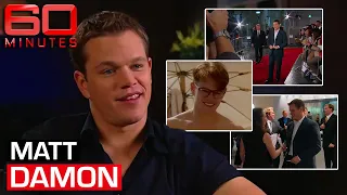 On the road with the nicest man in Hollywood: Matt Damon | 60 Minutes Australia