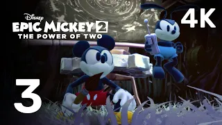 Part 3 | Epic Mickey 2: The Power of Two | 4K Walkthrough and Cutscenes | No Commentary Walkthrough