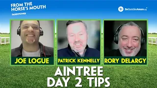 AINTREE DAY 2 TIPPING | Rory Delargy | Joe Logue | Aintree 2024 Tips | Friday selections