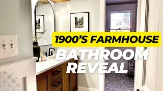 FARMHOUSE BATHROOM REMODEL!