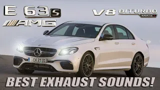 MERCEDES BENZ E63 AMG W213 BEST EXHAUST SOUNDS IN 2022 !