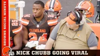 Baker Feeling Dangerous & Nick Chubb's Viral Sitdown | Browns Social Minute