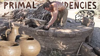 Building Adobe Rocket Mass Heater and Firing Pottery (episode 29)