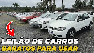 O MELHOR LEILÃO PARA COMPRAR CARROS PARA USO PRÓPRIO!